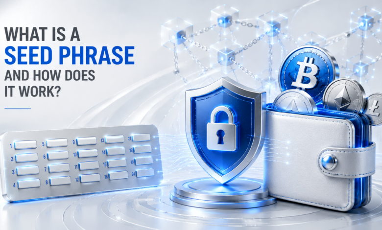 What is a seed phrase and how does it work in crypto