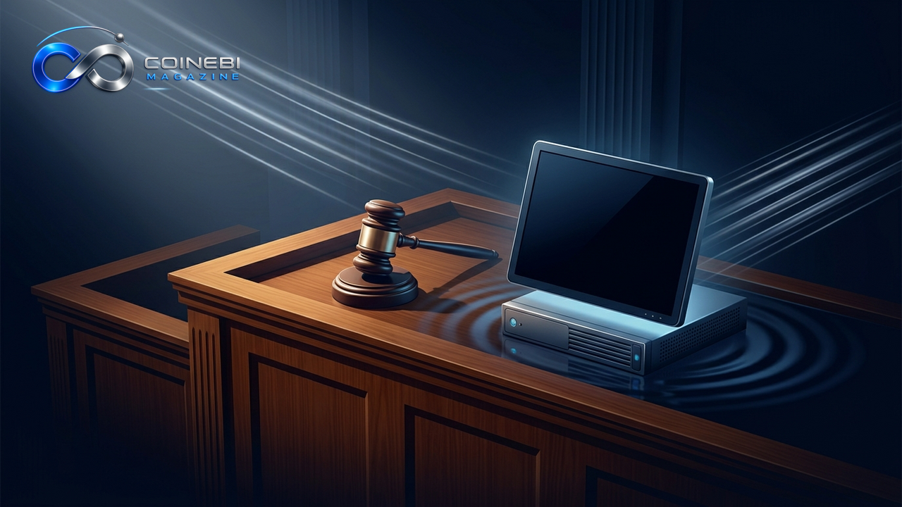 The court legal files showing BitClub fraud charges dismissed.
