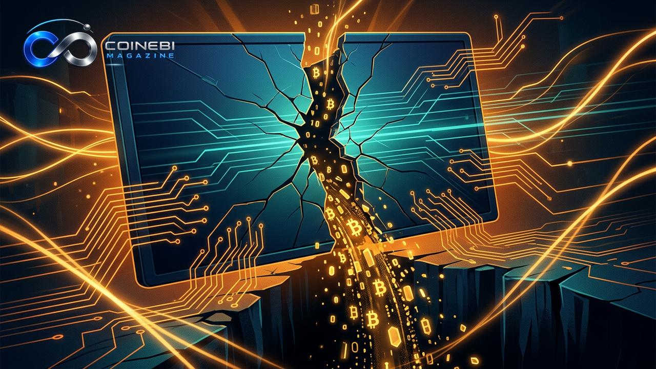 A dramatic digital art representation of the BitMEX shutdown lawsuit impact.