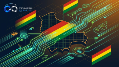 Conceptual illustration depicting the growth of Bolivia stablecoin payments