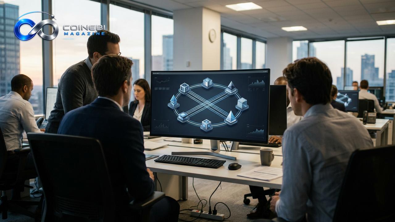 The new RL1 cooperative blockchain network launched by European banks.