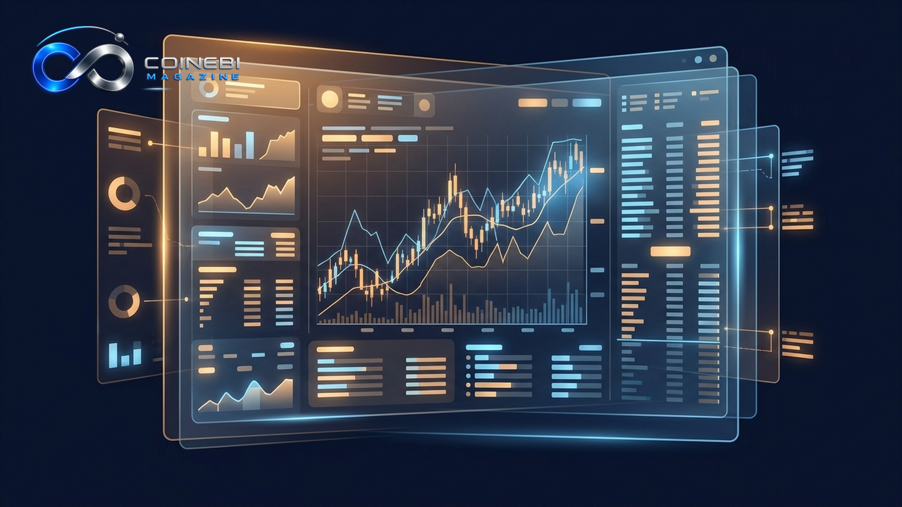 Crypto trading screen