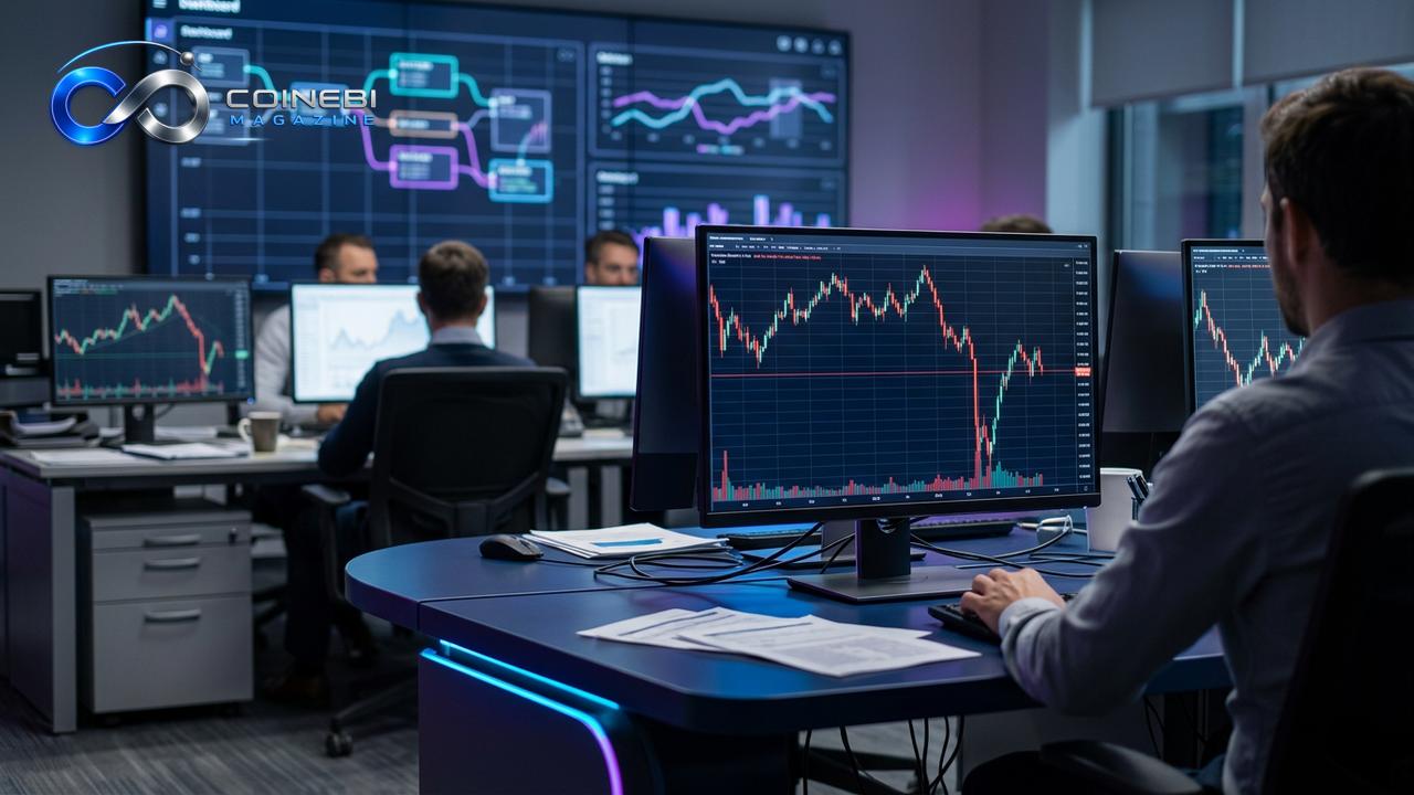 The sudden Hyperliquid flash crash represented on a trading terminal.