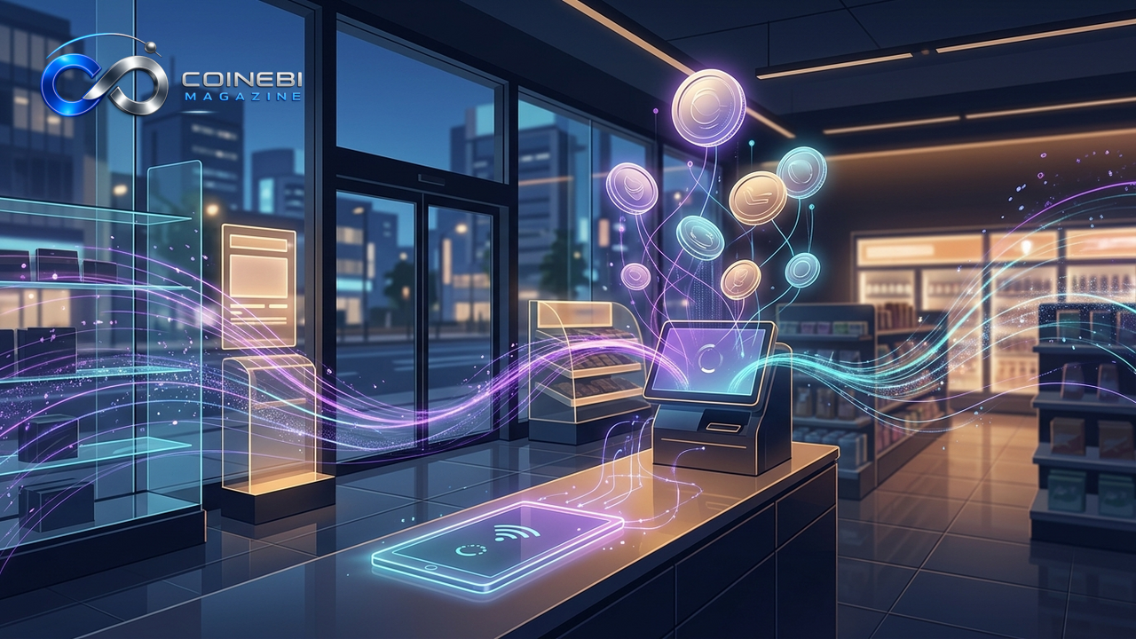 The integration of Japan stablecoin payments within retail checkout terminals.