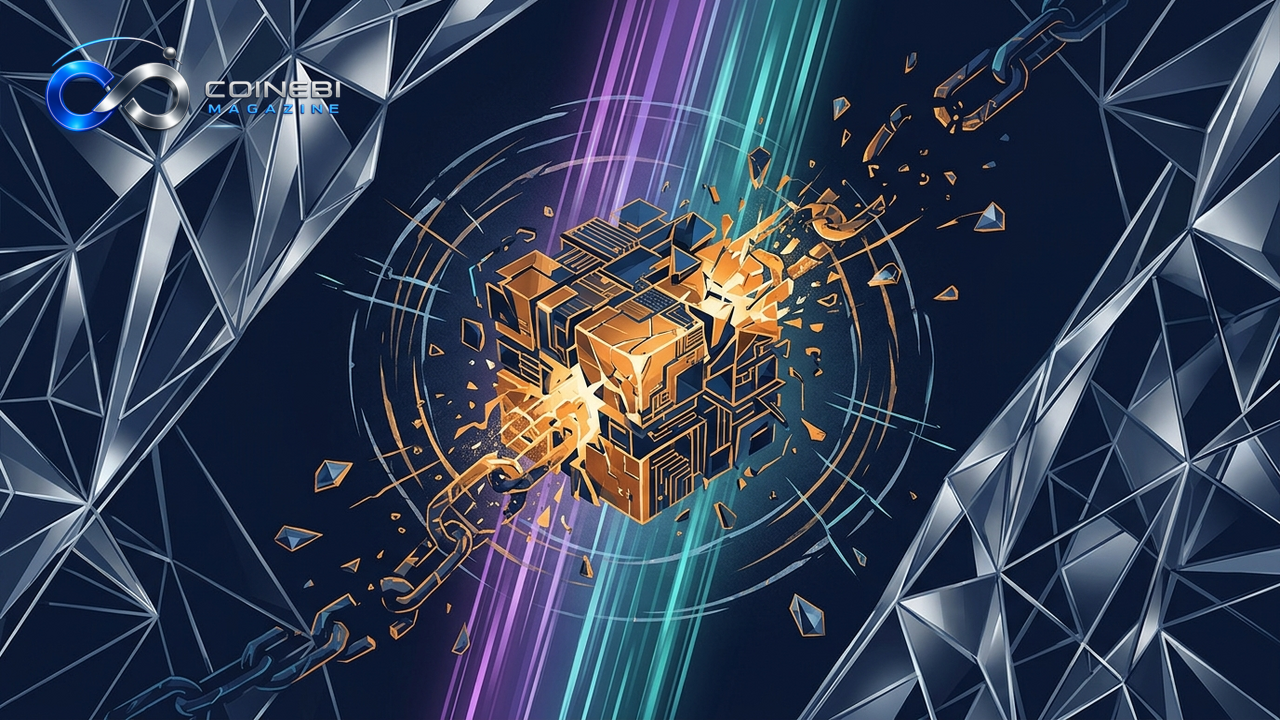 A stylized digital network visualization representing the Ripple legal battle crisis.