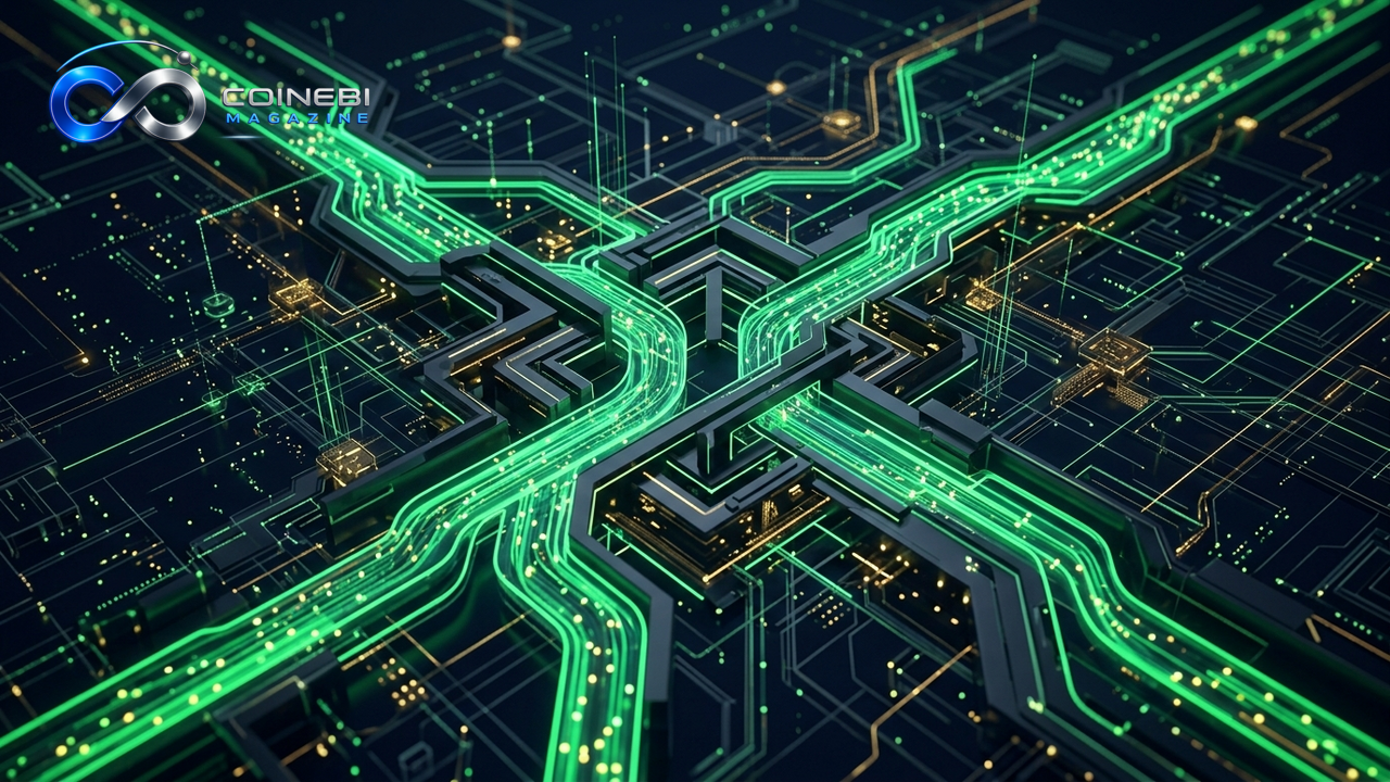 The massive Robinhood Chain volume visual representation showing high transaction flows.