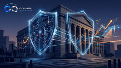 Financial regulatory building symbolizing SEC crypto ETF scrutiny on Wall Street.