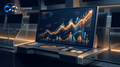 The trading screen showing inflows returning to spot bitcoin ETFs.