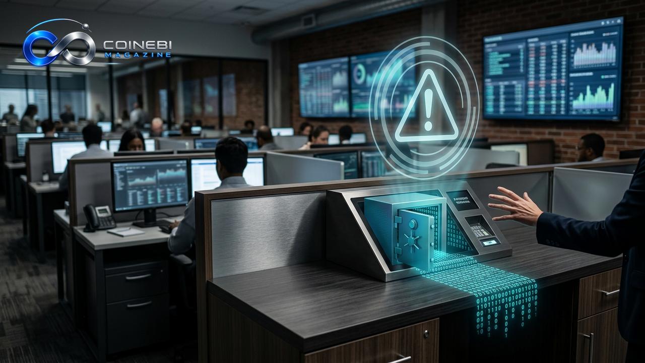 The x402 security vulnerability displayed on a futuristic payment terminal.