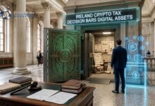 The Ireland crypto tax decision bars digital assets from investment accounts.